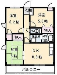 フィネス2000の物件間取画像